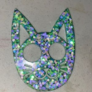 Cat Keychain self defense (Mermaid scales) - New